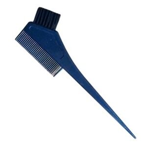 Hair Dye Brush Comb‎ Applicator Root Highlighting Tint Tool Blue